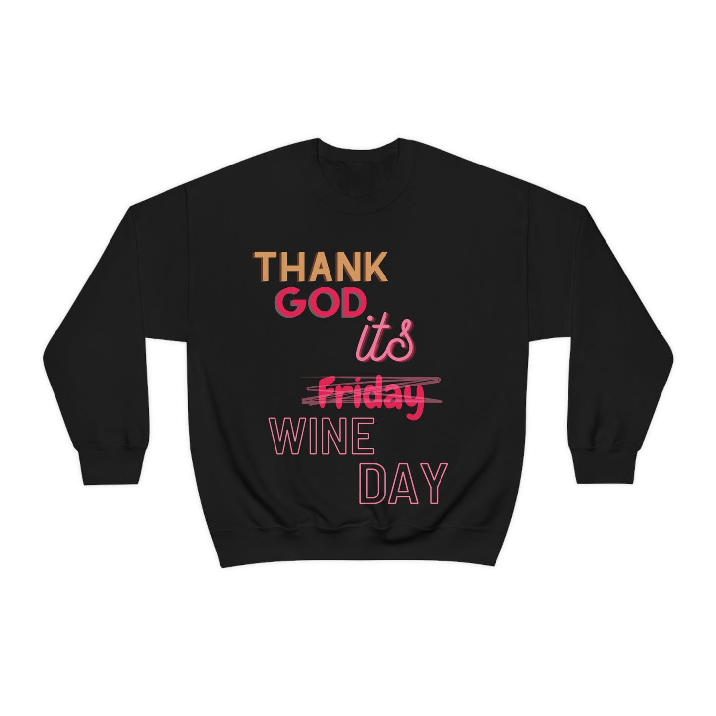 "Thank God" crewneck sweatshirt