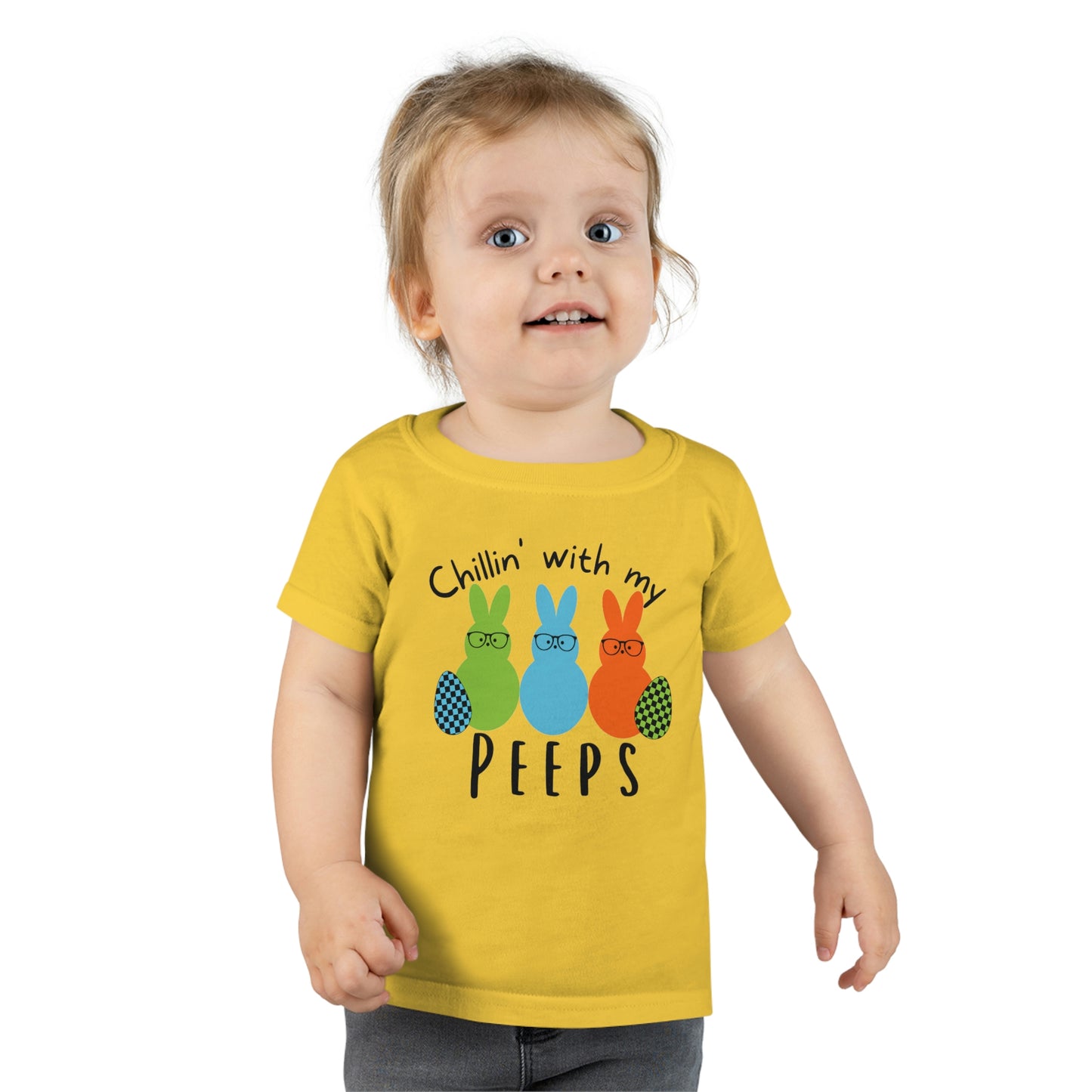 "Chillin' with my Peeps" Toddler Tee