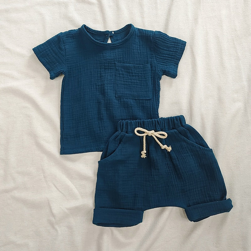 Sweet-Pea Organic Cotton 2 piece Kids Set