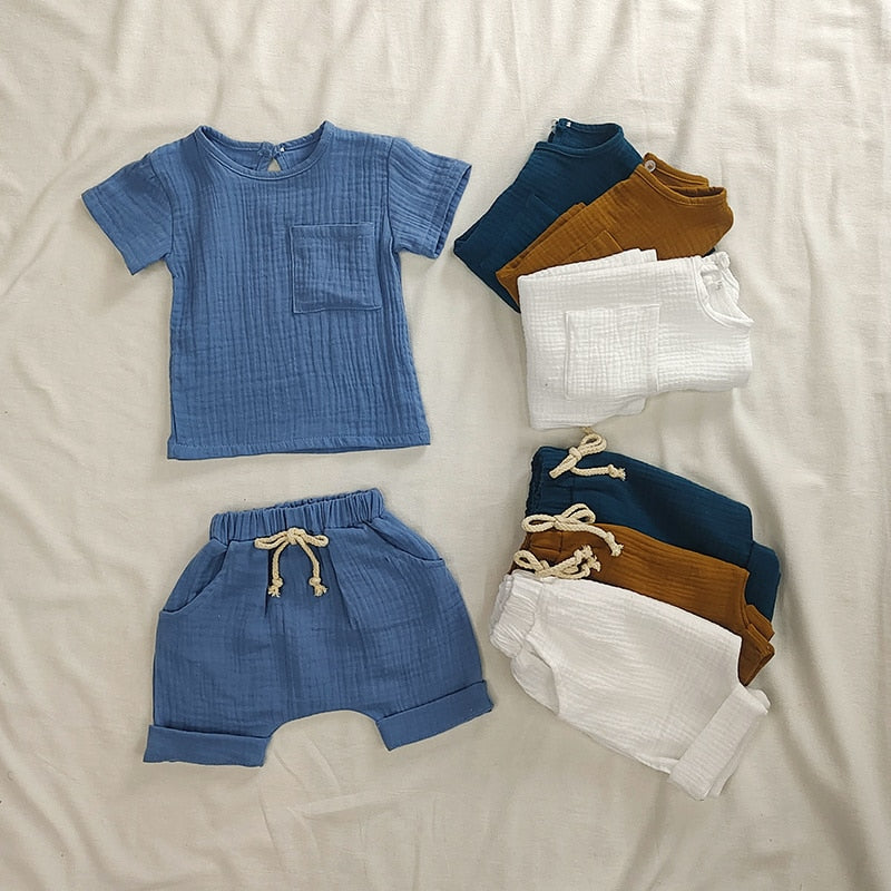 Sweet-Pea Organic Cotton 2 piece Kids Set