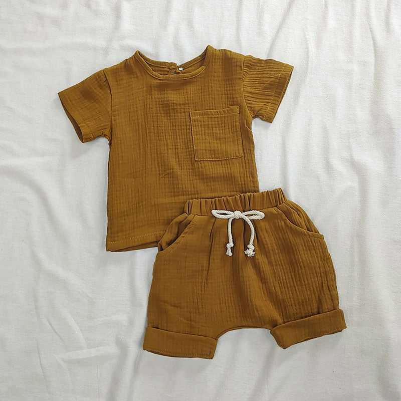 Sweet-Pea Organic Cotton 2 piece Kids Set