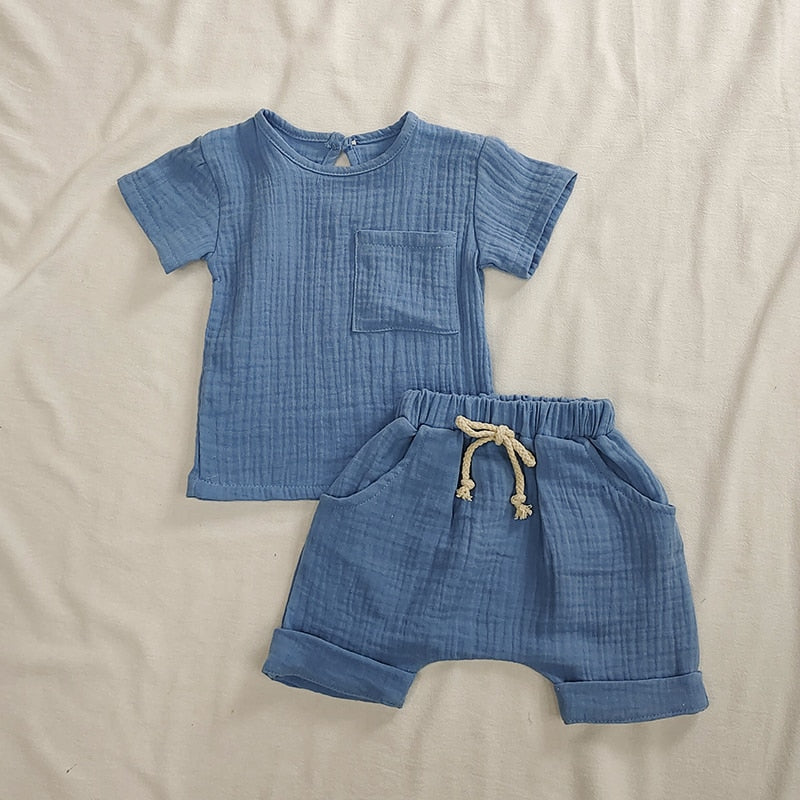 Sweet-Pea Organic Cotton 2 piece Kids Set