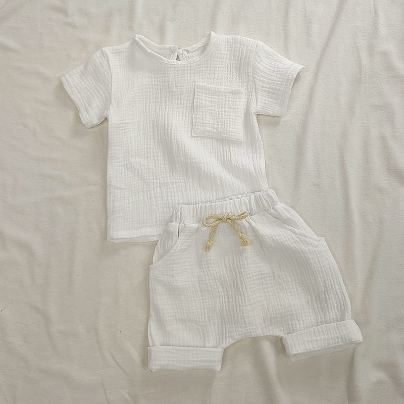 Sweet-Pea Organic Cotton 2 piece Kids Set