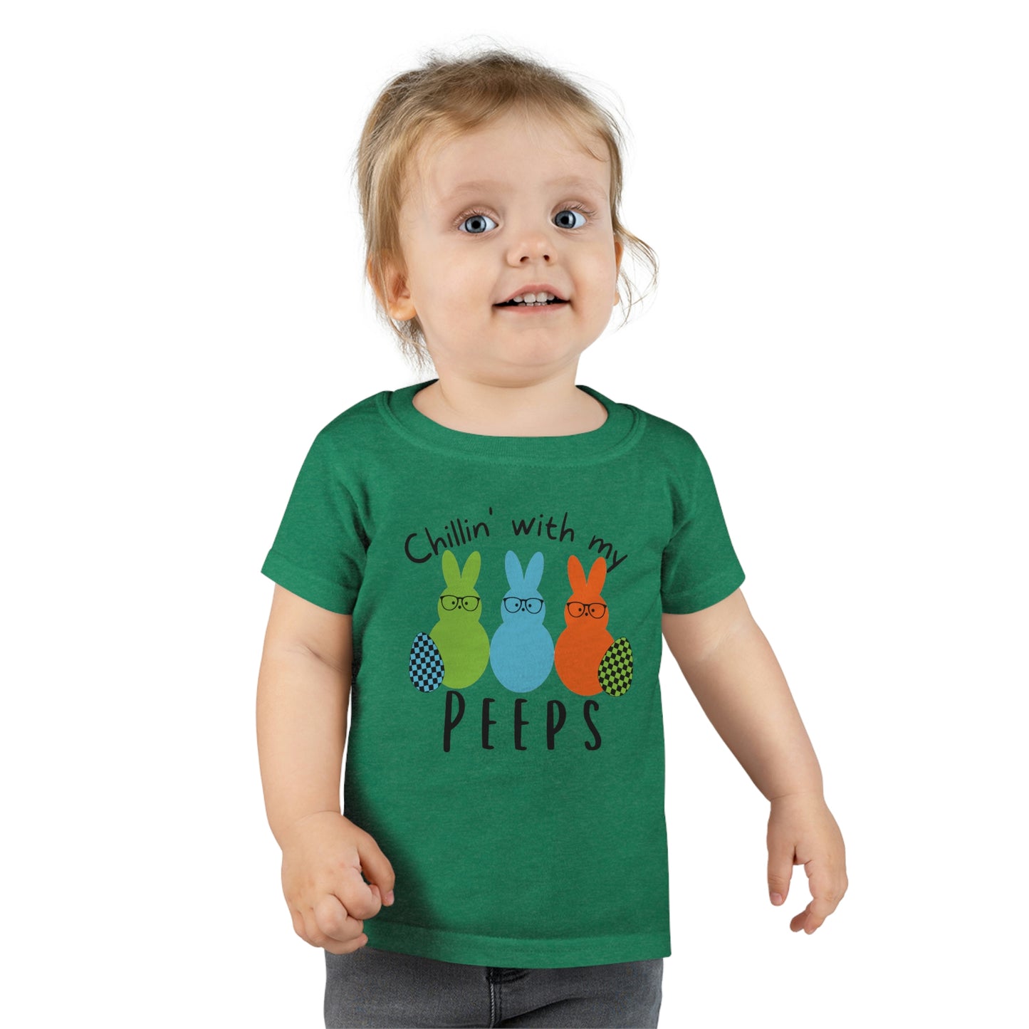"Chillin' with my Peeps" Toddler Tee