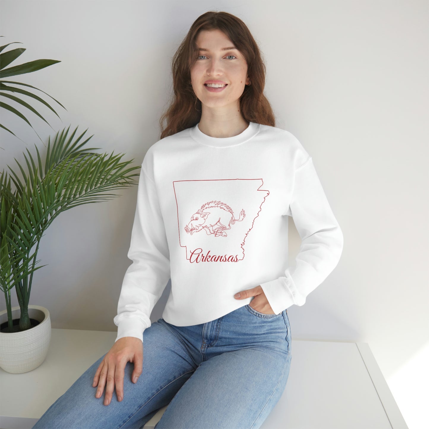 Arkansas Crewneck Sweatshirt