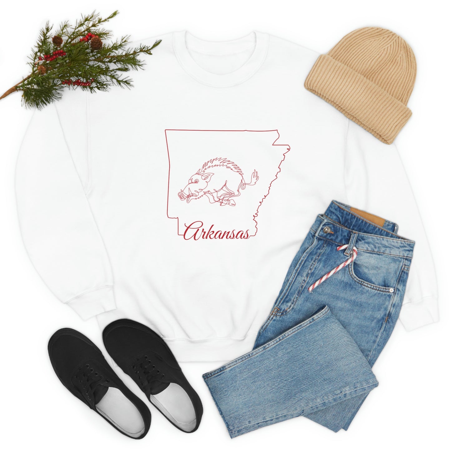 Arkansas Crewneck Sweatshirt